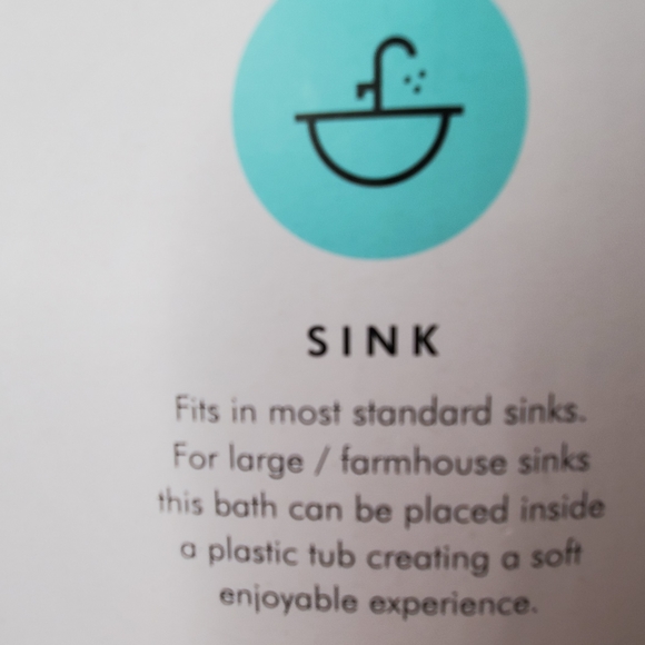 BLOOMING BATH Plush Baby Sink Bath Pillow Blue Flower NWT Boy - Picture 11 of 13